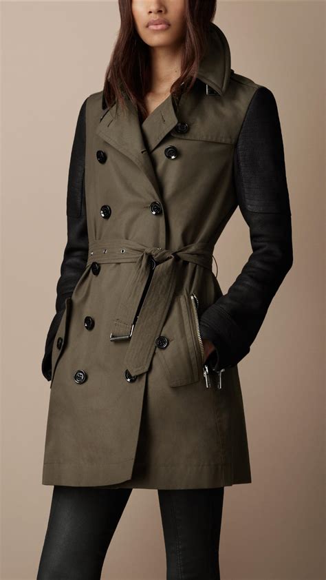 burberry quilted kencoat green|burberry trench coat.